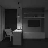 Подвесная люстра Plato P076PL-L12W4K-B