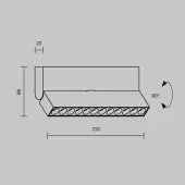 Спот Points rot C136CL-12W3K-W