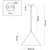 Подвесная люстра Lenny 3724/24L