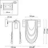 Бра Ochre Neoclassi 6515/1W