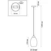 Подвесная люстра Sapphire 4487/1