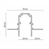Шинопровод Exility TRX034-422.12W