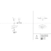Точечный светильник Akron DL026-2-01B