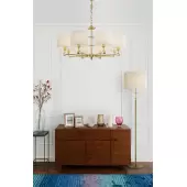 Подвеcная люстра Alloro MOD088PL-08BS