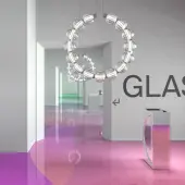 Подвесная люстра Amulet MOD555PL-L23CH4K