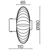 Бра Amulet MOD555WL-L4CH4K