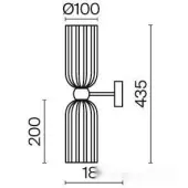 Бра Antic MOD302WL-02CG