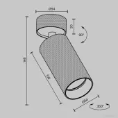 Точечный светильник Artisan C082CL-01-GU10-B