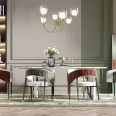 Подвесная люстра Aura MOD016PL-06BS