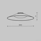 Точечный светильник Campana TR127B-12W3K-B