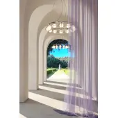 Подвеcная люстра Carcass MOD312PL-12GCH