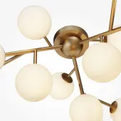 Припотолочная люстра Dallas MOD545CL-12BS