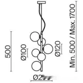 Подвесная люстра Dallas MOD545PL-06B