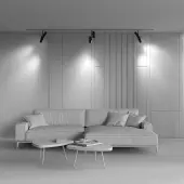 Трековый светильник Elti Duo TR005-4-2X12W-DS-B