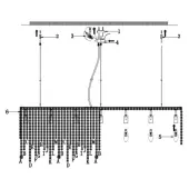 Подвесная люстра Empress DIA002PL-07CH