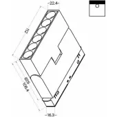 Трековый светильник Exility Points rot TR033-2-6W3K-B