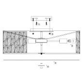 Подвеcная люстра Gelid MOD184PL-06CH