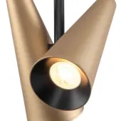 Люстра средней высоты Giro MOD095CL-02BS