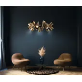 Люстра средней высоты Giro MOD095PL-14BS