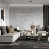 Подвесная люстра Halo MOD005PL-L36BK