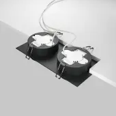 Точечный светильник Hoop DL086-02-GX53-SQ-B