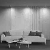 Точечный светильник Hoop DL086-GX53-SQ-B