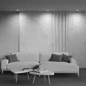 Точечный светильник Hoop DL086-GX53-SQ-WB