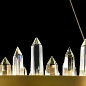 Подвесная люстра House Gletscher H186-PL-01-61W-BS