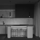 Подвесная люстра Lipari P044PL-01-30GU10-B