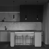 Подвесная люстра Lipari P044PL-01-40GU10-B