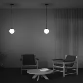 Подвесная люстра Luna P039PL-5W3K-20INS-B