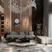 Торшер MOD166FL-L15B3K