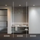 Точечный светильник Okno DL056-18W3-4-6K-W