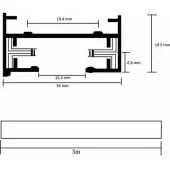 Шинопровод Technical Unity TRX001-113B