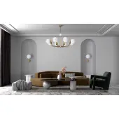 Люстра средней высоты Rendez-Vous MOD109PL-08BS