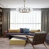 Люстра средней высоты Rendez-Vous MOD109PL-08BS