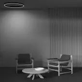 Припотолочная люстра Rim MOD058CL-L50B4K