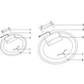 Припотолочная люстра Rim MOD058CL-L50W4K