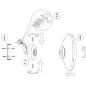 Бра Roca MOD004WL-L5CE3K1