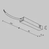 Ввод питания трека Basity TRA172B-1B