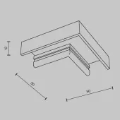 Соединитель треков Basity TRA172CL-11B