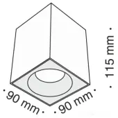 Точечный светильник Sirius C030CL-01B