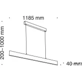 Подвесная люстра Step P010PL-L30G3K
