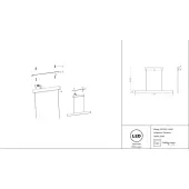 Подвесная люстра Step P010PL-L30W