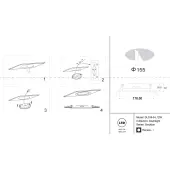 Точечный светильник Stockton DL016-6-L12W