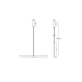 Подвесная люстра Supersymmetry P096PL-L11BK1