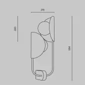 Бра Tropic MOD164WL-02BS1