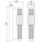 Бра Verticale MOD308WL-L9GR3K