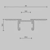 Шинопровод Basity TRX172-121B