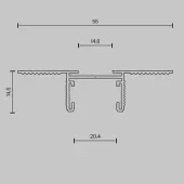 Шинопровод Basity TRX172-122B